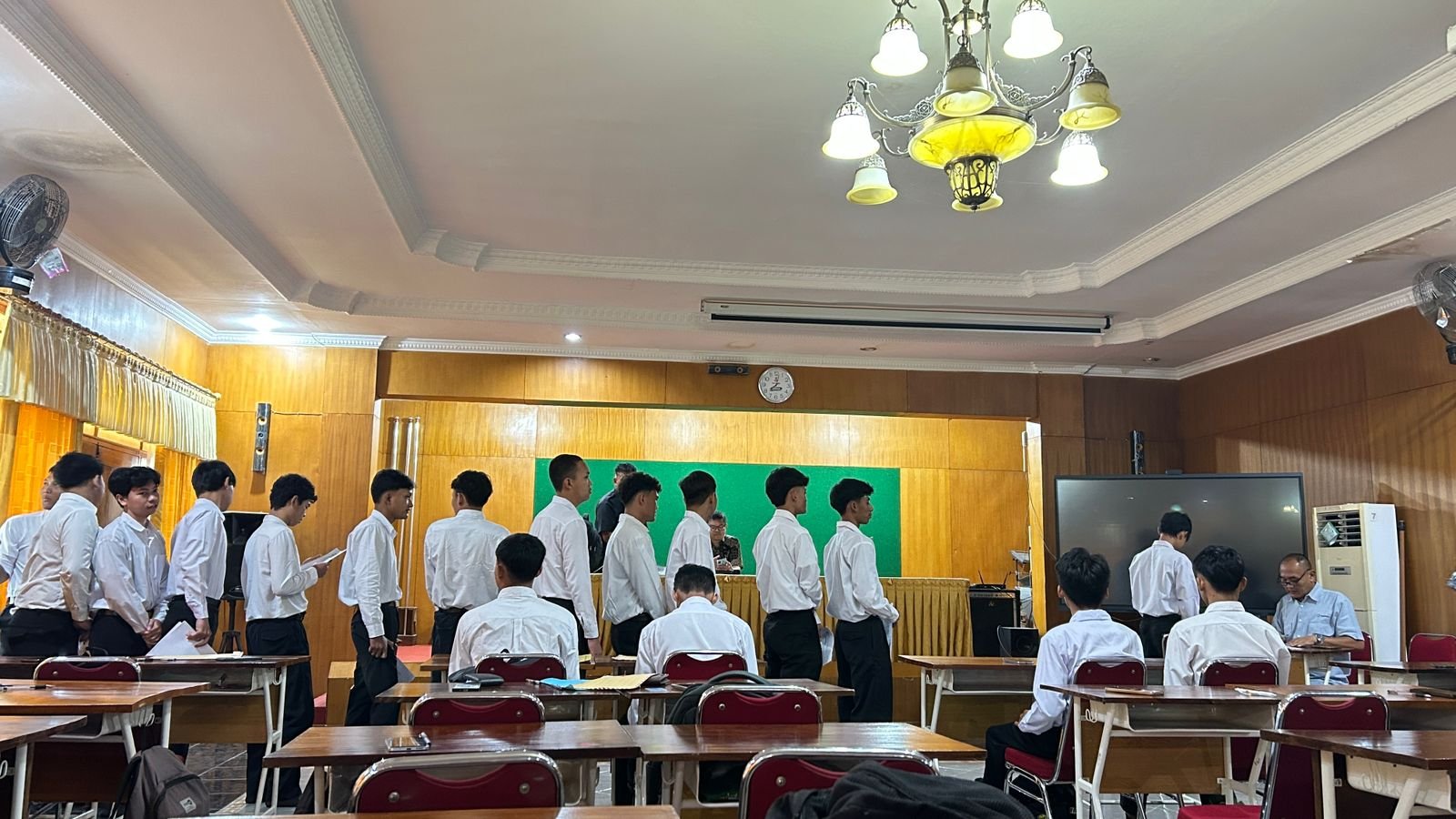 Tahap Wawancara UT School Batch 39 Dilaksanakan di Aula SMK Migas Cepu